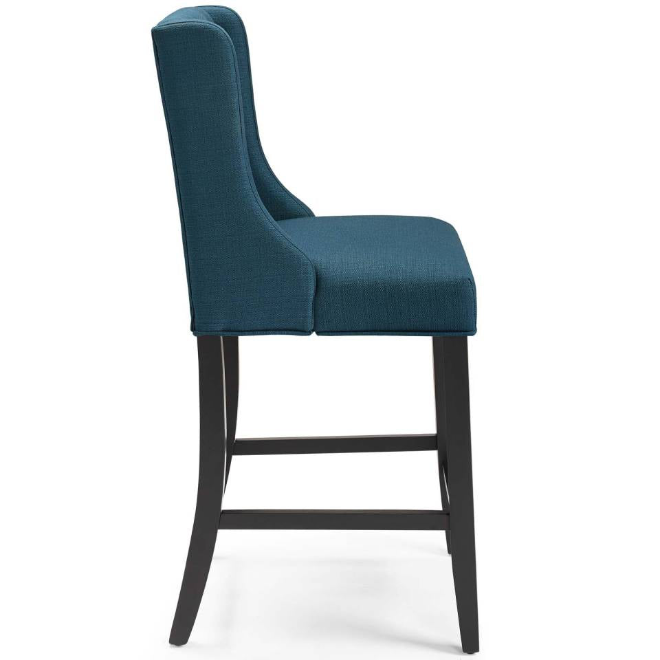 Modway Baronet Counter Bar Stool Upholstered Fabric Set of 2 - EEI-4020 | Bar Stools | Modishstore - 4