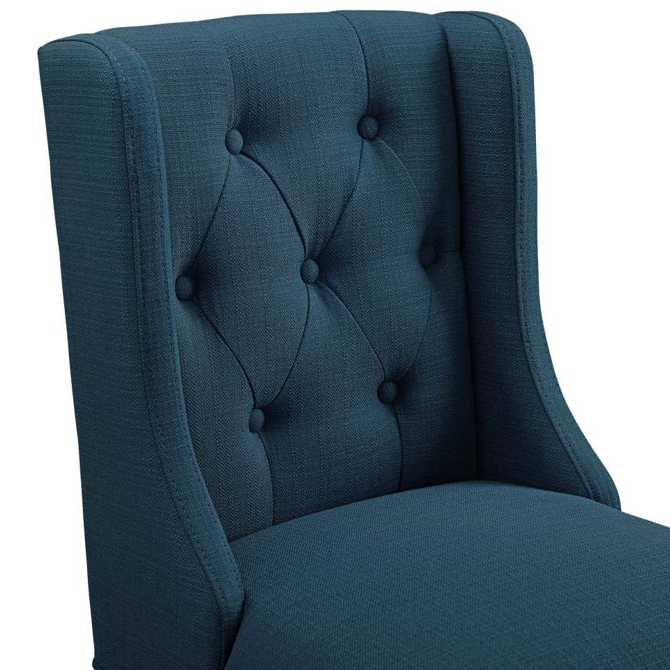 Modway Baronet Counter Bar Stool Upholstered Fabric Set of 2 | Bar Stools | Modishstore-7