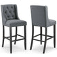 Modway Baronet Bar Stool Upholstered Fabric Set of 2 - EEI-4022 | Bar Stools | Modishstore - 12