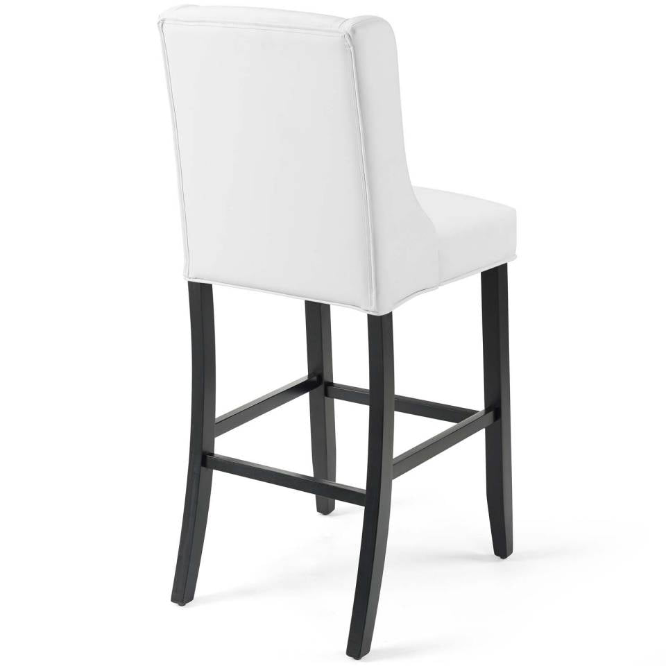 Modway Baronet Bar Stool Faux Leather Set of 2 - EEI-4023 | Bar Stools | Modishstore - 5