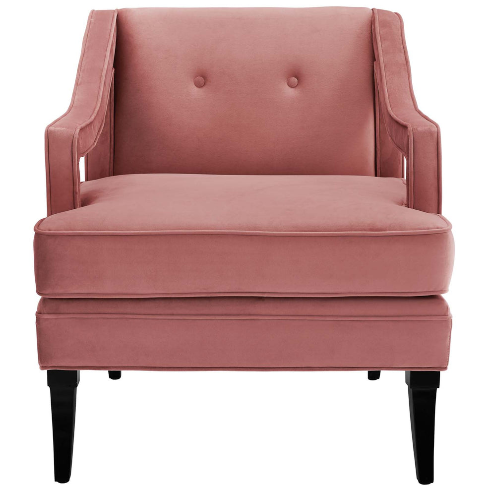 Concur Living Room Set Performance Velvet Set of 3 By Modway - EEI-4025 | Sofa Set | Modishstore - 5