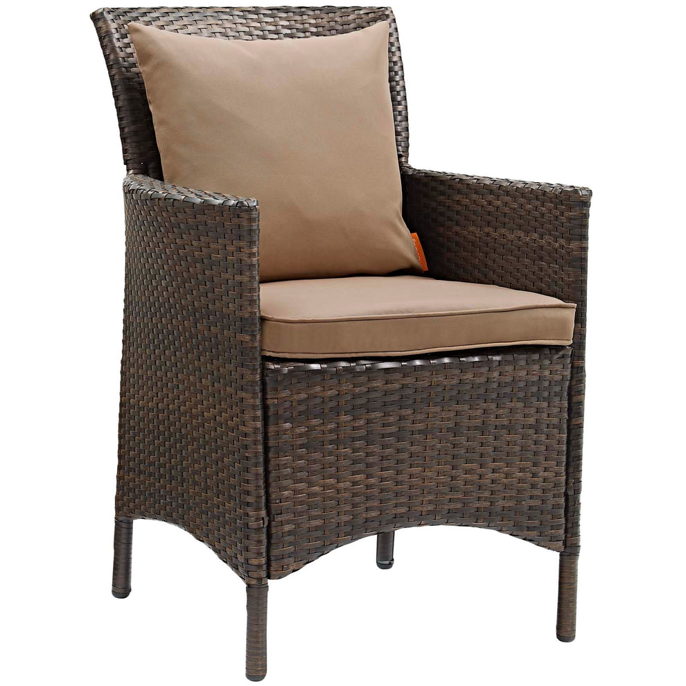 Modway Conduit Outdoor Patio Wicker Rattan Dining Armchair Set of 2 - EEI-4030 | Dining Chairs | Modishstore - 17