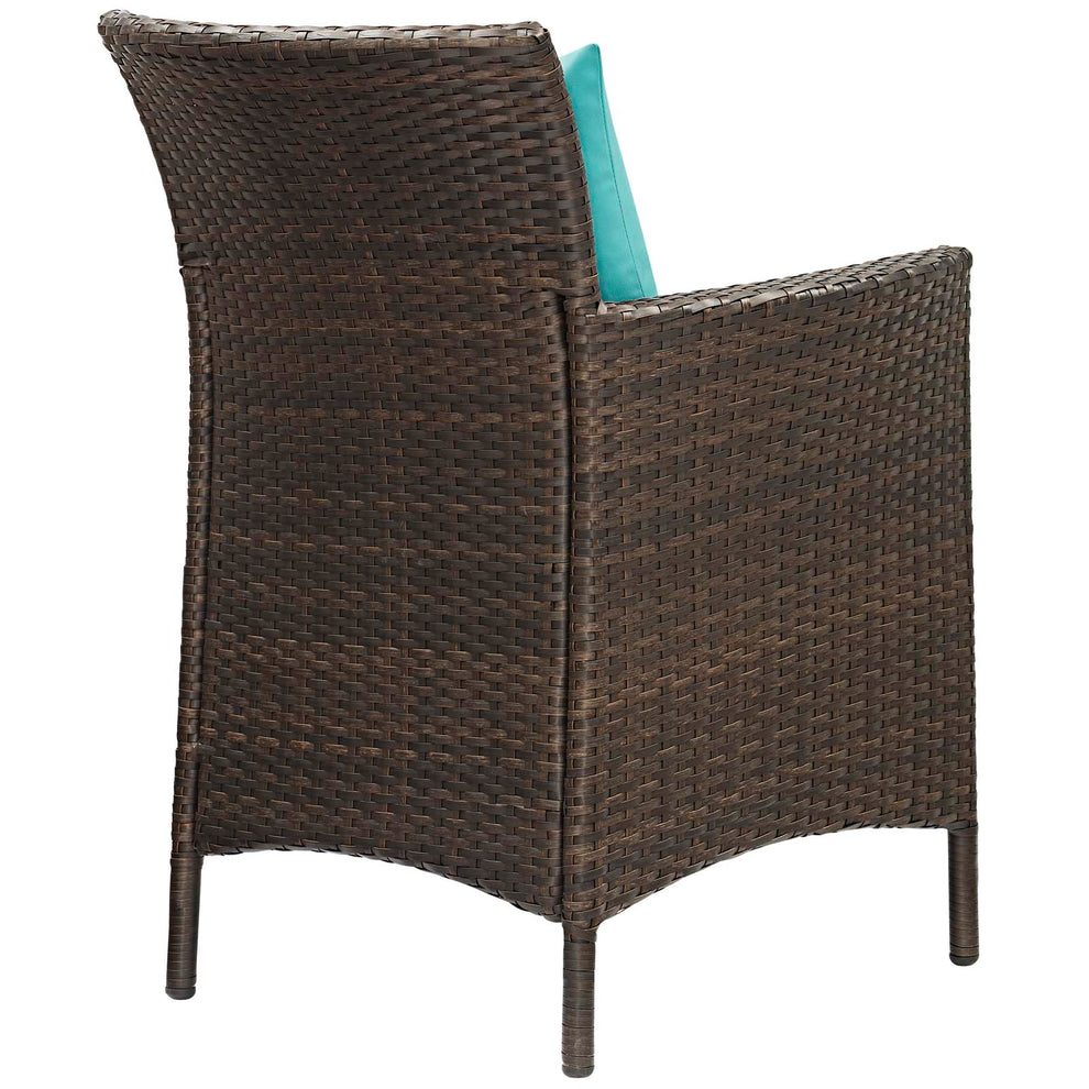 Modway Conduit Outdoor Patio Wicker Rattan Dining Armchair Set of 2 - EEI-4030 | Dining Chairs | Modishstore - 12