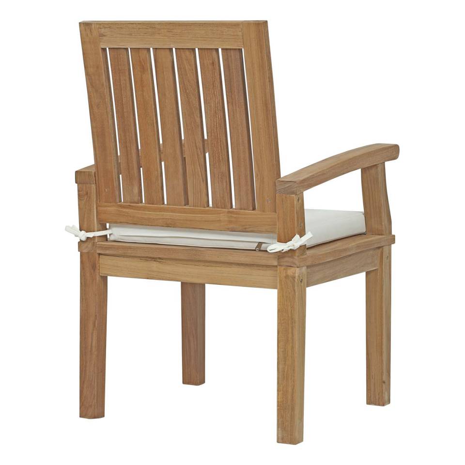 Modway Marina 9 Piece Outdoor Patio Teak Dining Set - EEI-4034 | Outdoor Dining Sets | Modishstore - 4
