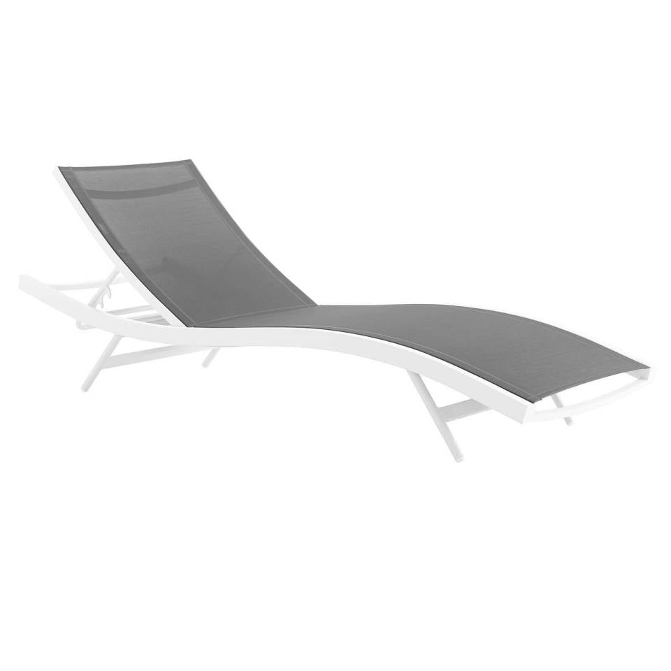 Modway Glimpse Outdoor Patio Mesh Chaise Lounge Set of 4 - EEI-4039 | Outdoor Recliners & Lounge Chairs | Modishstore - 3