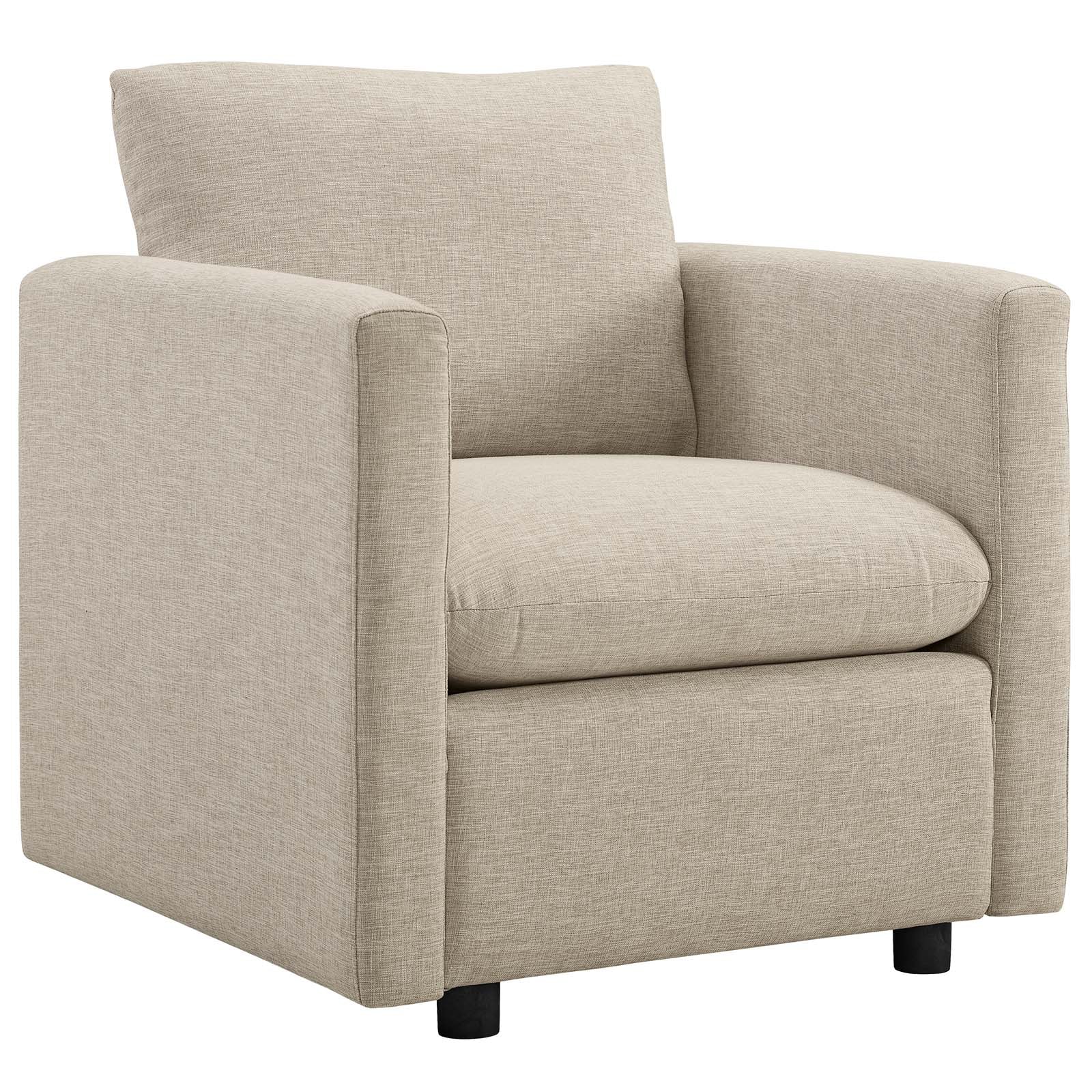 Activate Upholstered Fabric Sofa and Armchair Set By Modway - EEI-4045 | Armchairs | Modishstore - 5