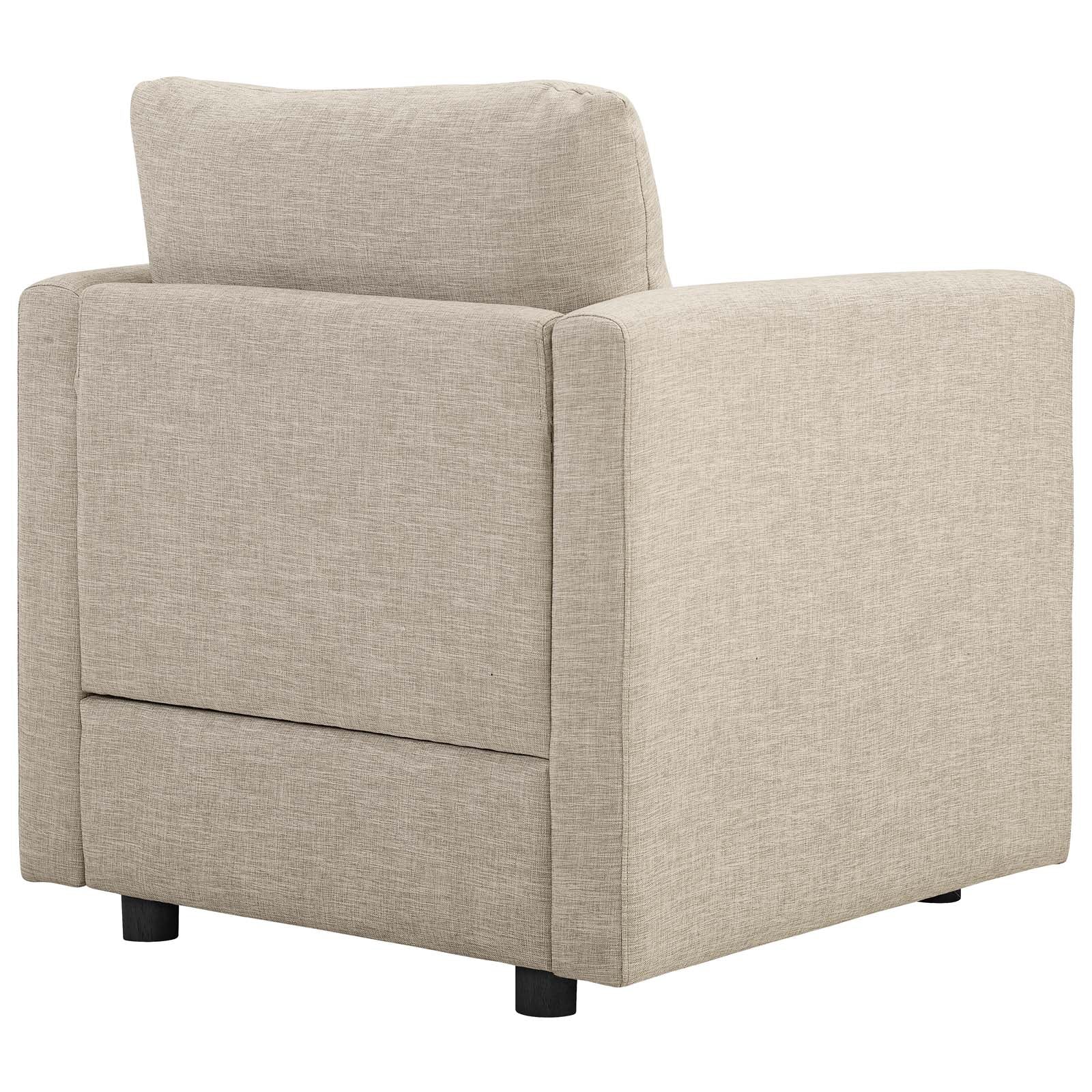 Activate Upholstered Fabric Sofa and Armchair Set By Modway - EEI-4045 | Armchairs | Modishstore - 6