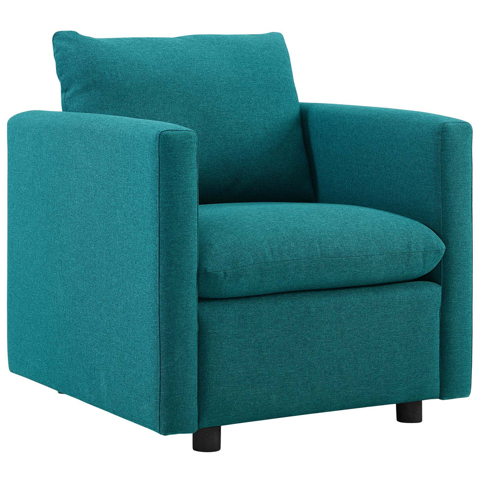 Activate 3 Piece Upholstered Fabric Set By Modway - EEI-4046 | Sofa Set | Modishstore - 11