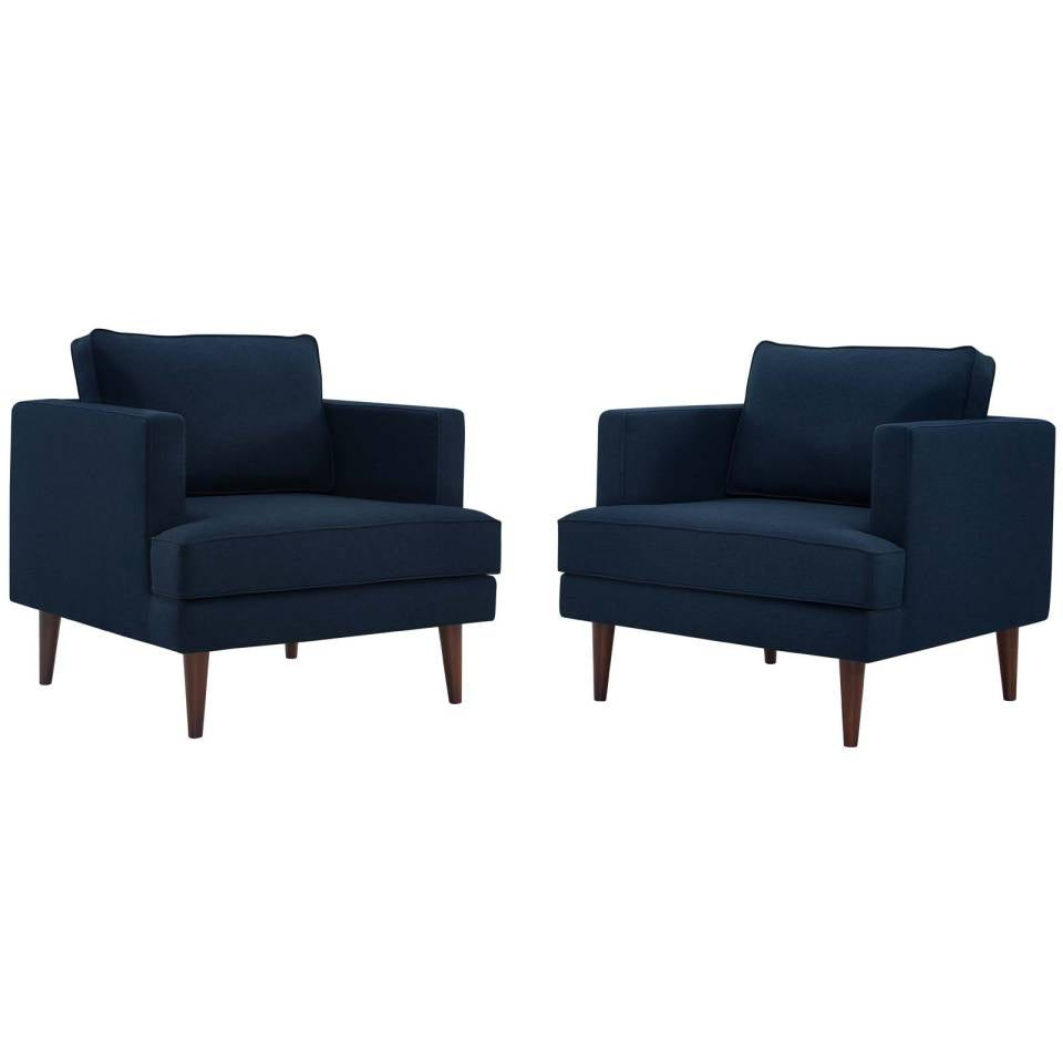 Modway Agile Upholstered Fabric Armchair Set of 2 - EEI-4079 | Armchairs | Modishstore - 2