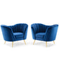 Modway Opportunity Performance Velvet Armchair Set of 2 - EEI-4088 | Armchairs | Modishstore - 5
