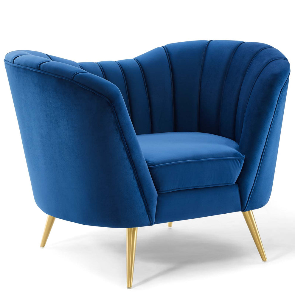 Opportunity 3 Piece Performance Velvet Set By Modway - EEI-4090 | Sofa Set | Modishstore - 5