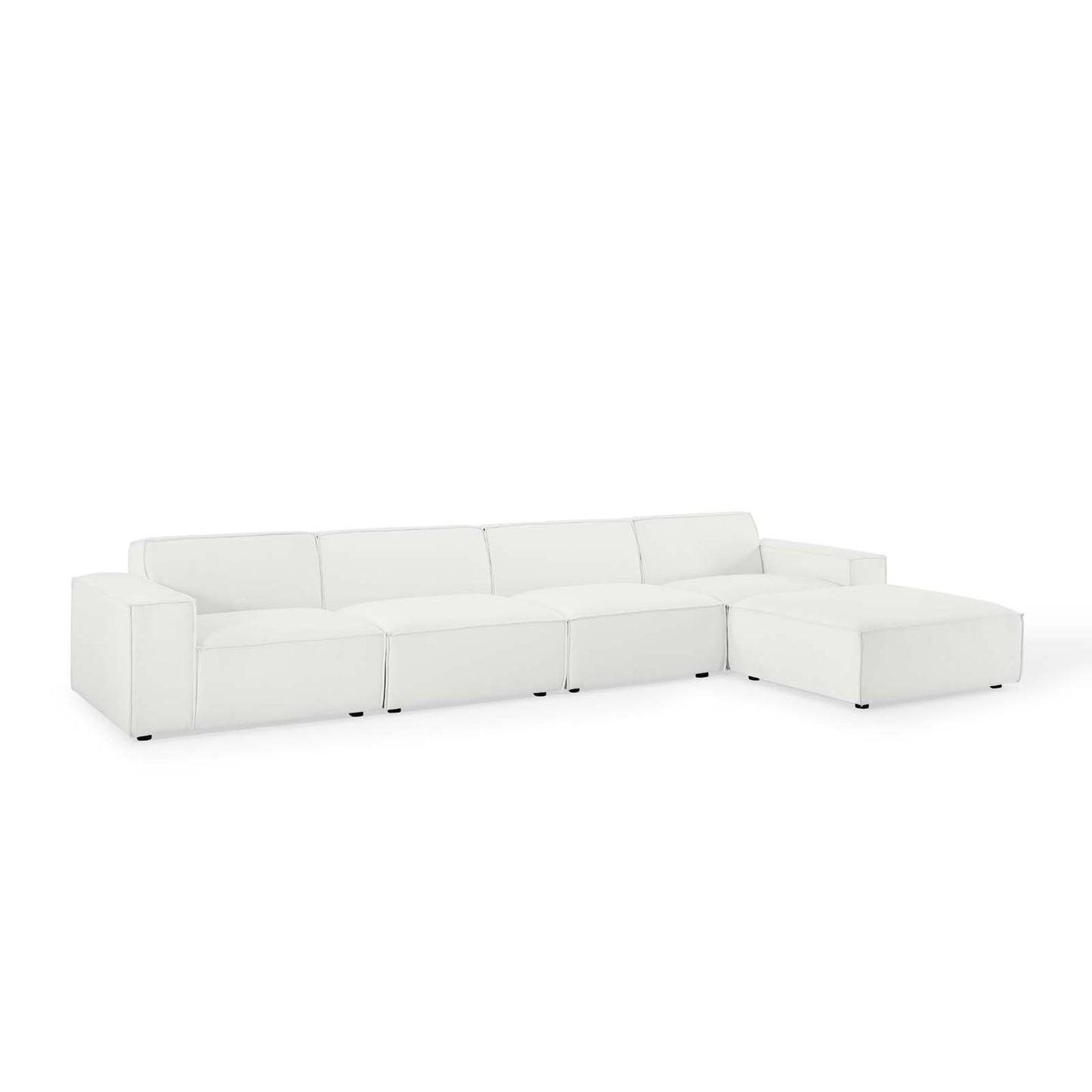 Modway Restore 5-Piece Sectional Sofa | Outdoor Sofas, Loveseats & Sectionals | Modishstore-9