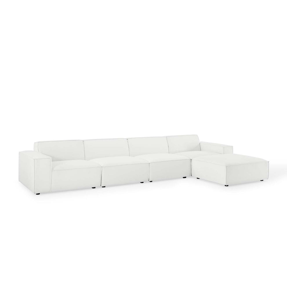 Modway Restore 5-Piece Sectional Sofa - EEI-4115 | Outdoor Sofas, Loveseats & Sectionals | Modishstore - 9