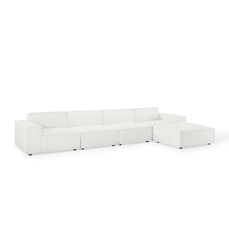 Modway Restore 5-Piece Sectional Sofa - EEI-4115 | Outdoor Sofas, Loveseats & Sectionals | Modishstore - 9