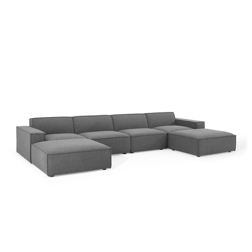 Modway Restore 6-Piece Sectional Sofa - EEI-4116 | Sectional | Modishstore - 2