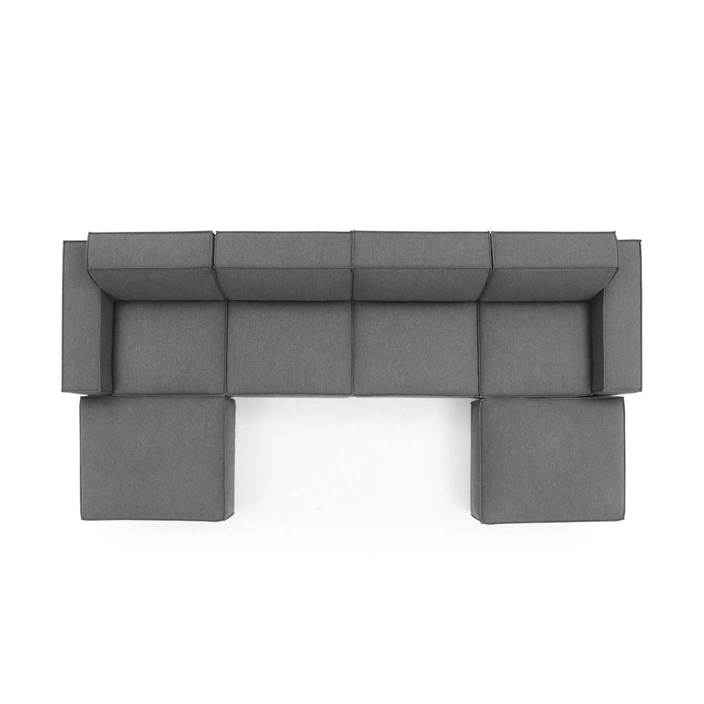 Modway Restore 6-Piece Sectional Sofa - EEI-4116 | Sectional | Modishstore - 3