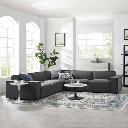 Modway Restore 5-Piece Sectional Sofa | Sofas | Modishstore