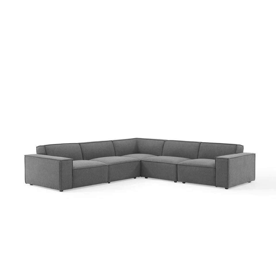 Modway Restore 5-Piece Sectional Sofa | Sofas | Modishstore-2