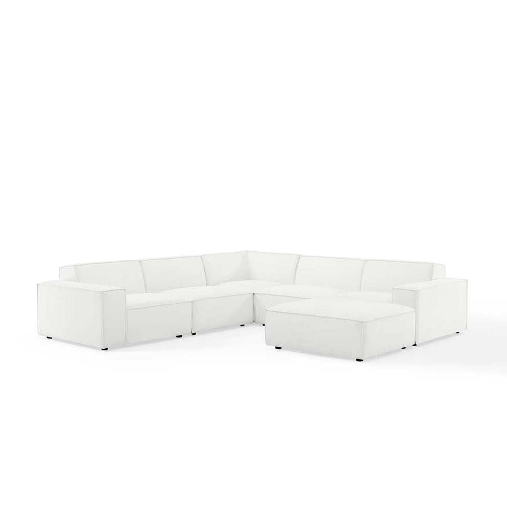 Modway Restore 6-Piece Sectional Sofa - EEI-4118 | Sectional | Modishstore - 10