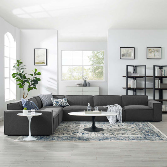Modway Restore 6-Piece Sectional Sofa | Sofas | Modishstore