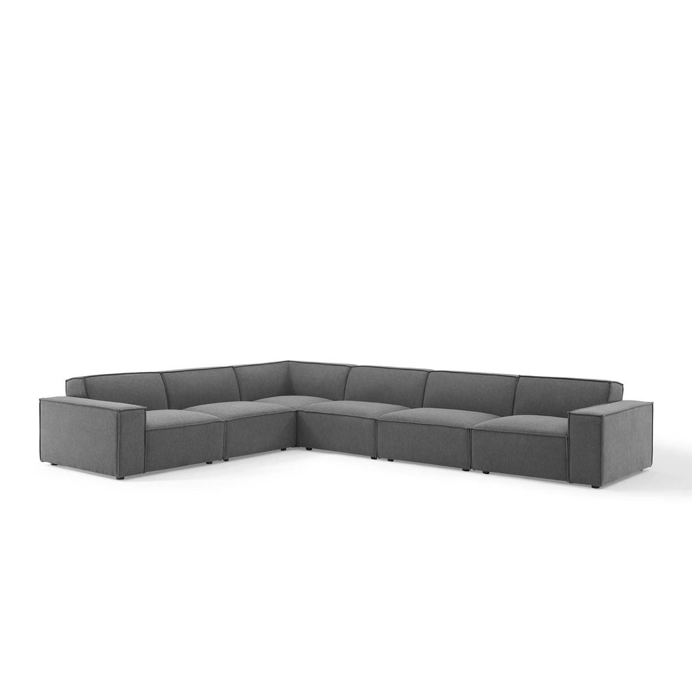 Modway Restore 6-Piece Sectional Sofa - EEI-4119 | Sectional | Modishstore - 2