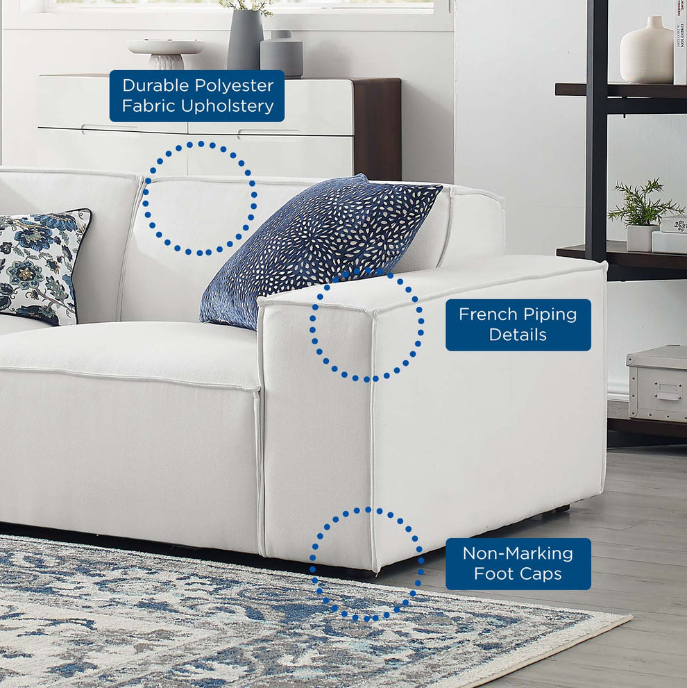 Modway Restore 6-Piece Sectional Sofa - EEI-4119 | Sectional | Modishstore - 17