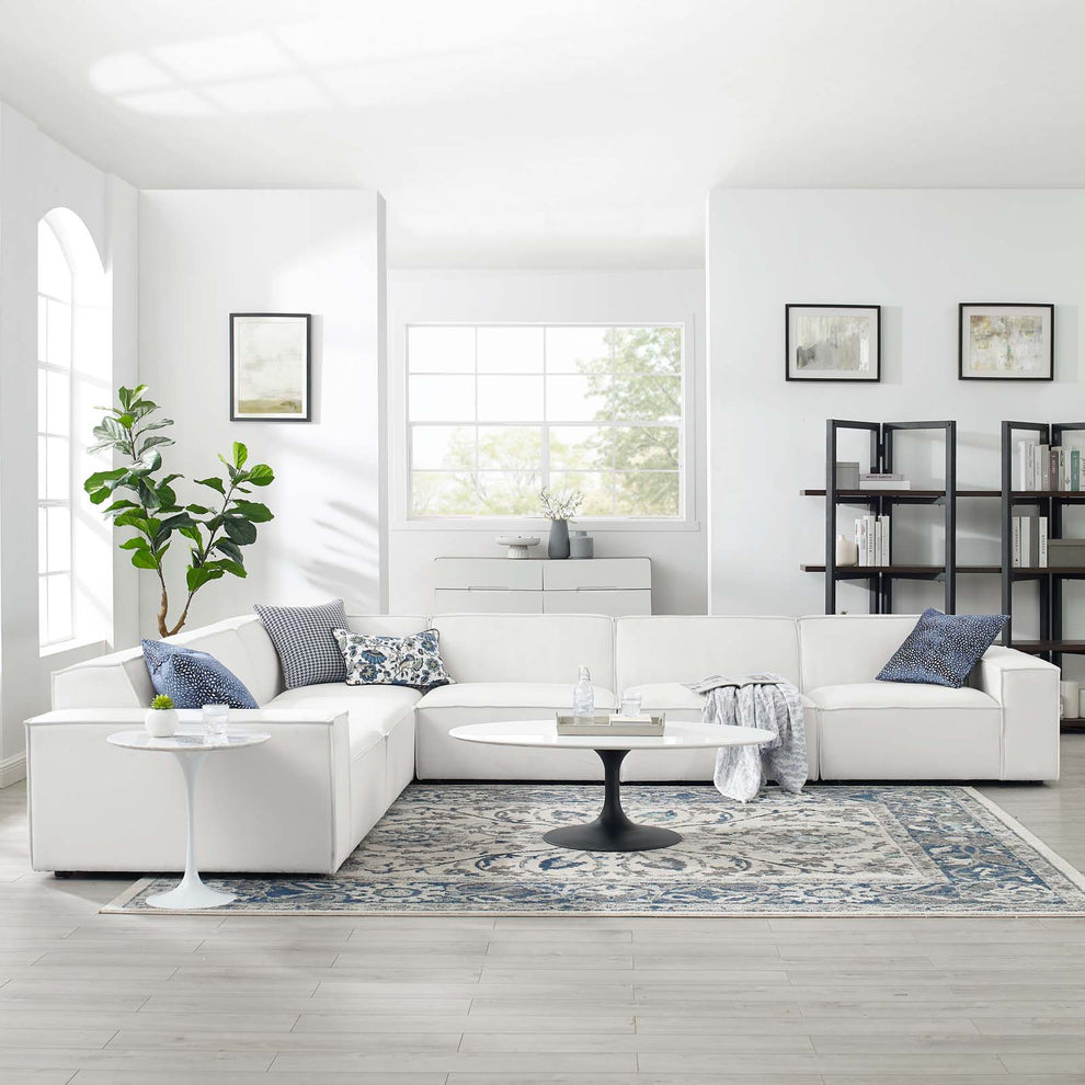 Modway Restore 6-Piece Sectional Sofa - EEI-4119 | Sectional | Modishstore - 9