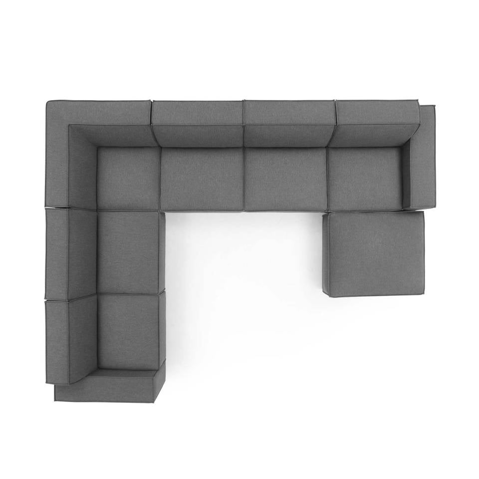 Modway Restore 7-Piece Sectional Sofa - EEI-4120 | Sofa Set | Modishstore - 3