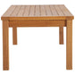 Modway Upland Outdoor Patio Teak Wood Coffee Table | Coffee Tables | Modishstore-2