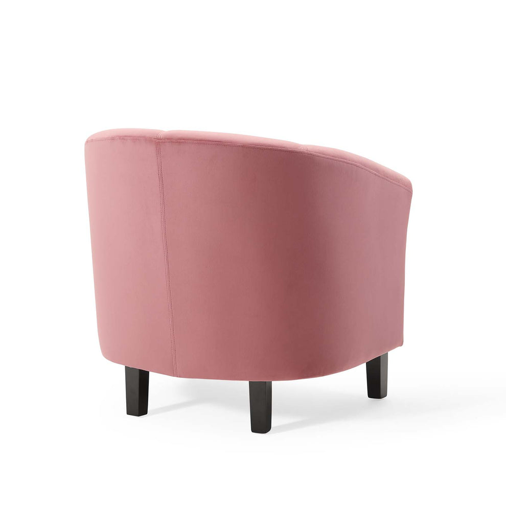 Prospect Performance Velvet Armchair By Modway - EEI-4137 | Armchairs | Modishstore - 5