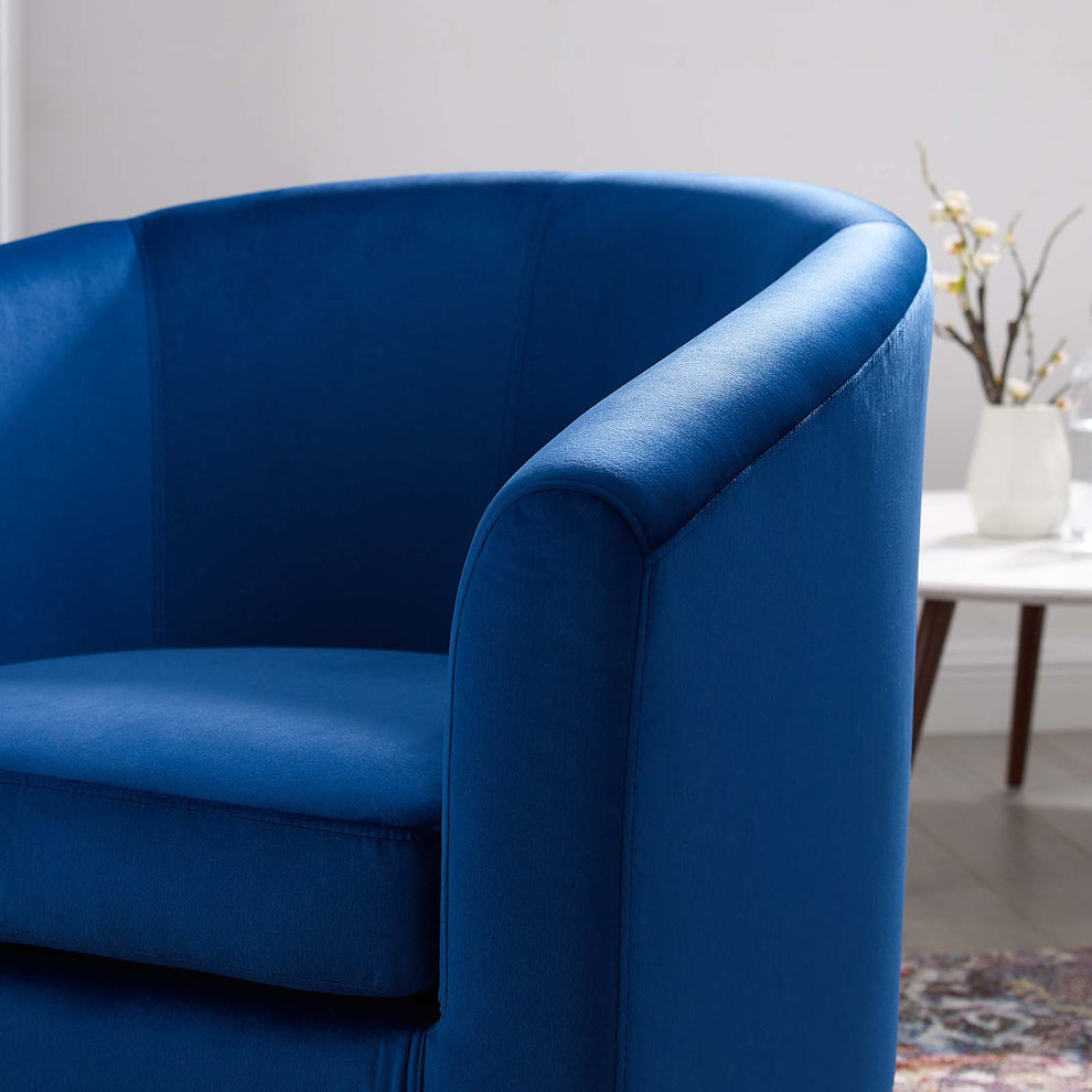 Prospect Performance Velvet Armchair By Modway - EEI-4137 | Armchairs | Modishstore - 16