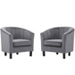 Modway Prospect Channel Tufted Performance Velvet Armchair Set of 2 - EEI-4150 | Armchairs | Modishstore - 6