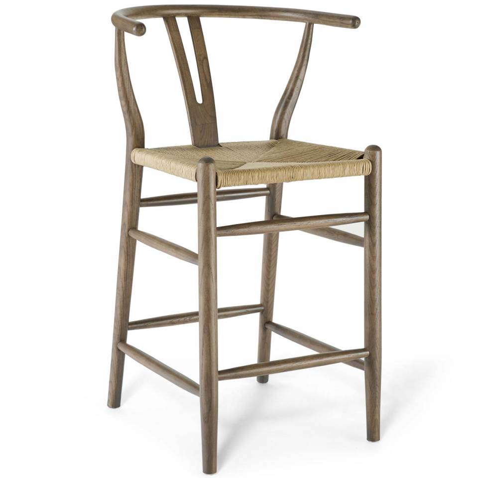 Modway Amish Wood Counter Stool Set of 2 - EEI-4165 | Counter Stools | Modishstore - 3