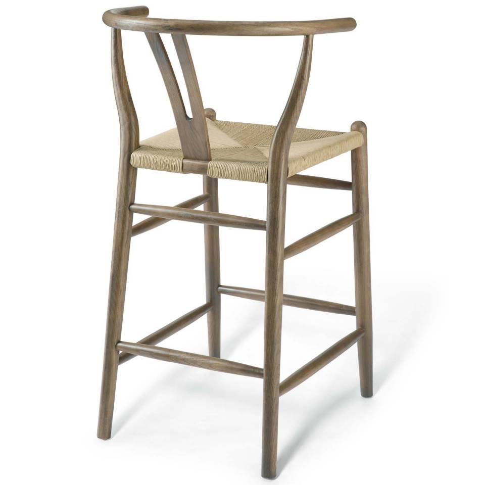 Modway Amish Wood Counter Stool Set of 2 - EEI-4165 | Counter Stools | Modishstore - 4