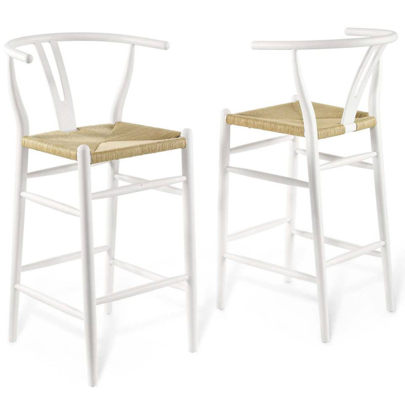 Modway Amish Wood Bar Stool Set of 2 - EEI-4166 | Bar Stools | Modishstore - 5