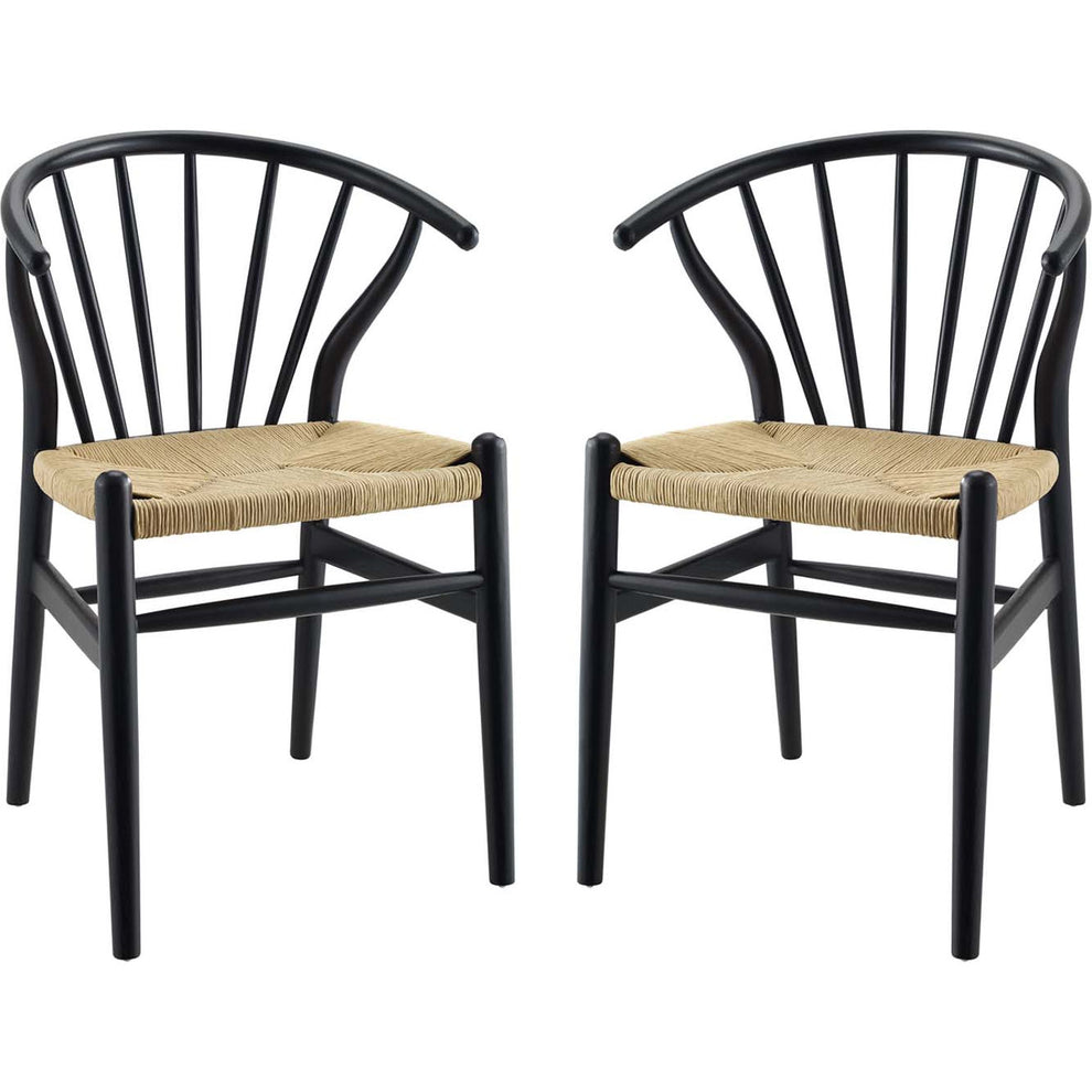 Modway Flourish Spindle Wood Dining Side Chair Set of 2 - EEI-4168 | Side Chairs | Modishstore - 7