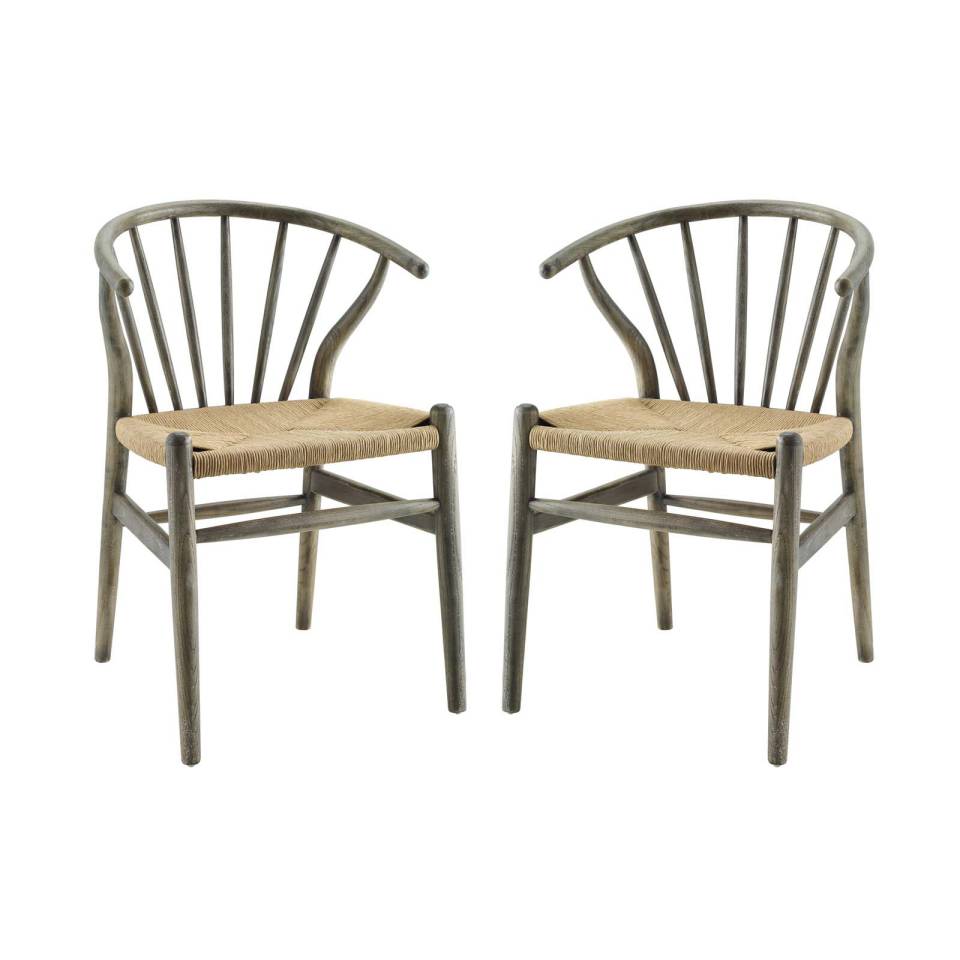 Modway Flourish Spindle Wood Dining Side Chair Set of 2 | Side Chairs | Modishstore-4
