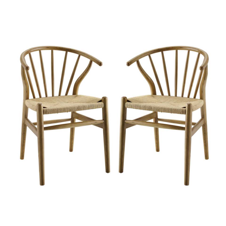 Modway Flourish Spindle Wood Dining Side Chair Set of 2 | Side Chairs | Modishstore-5