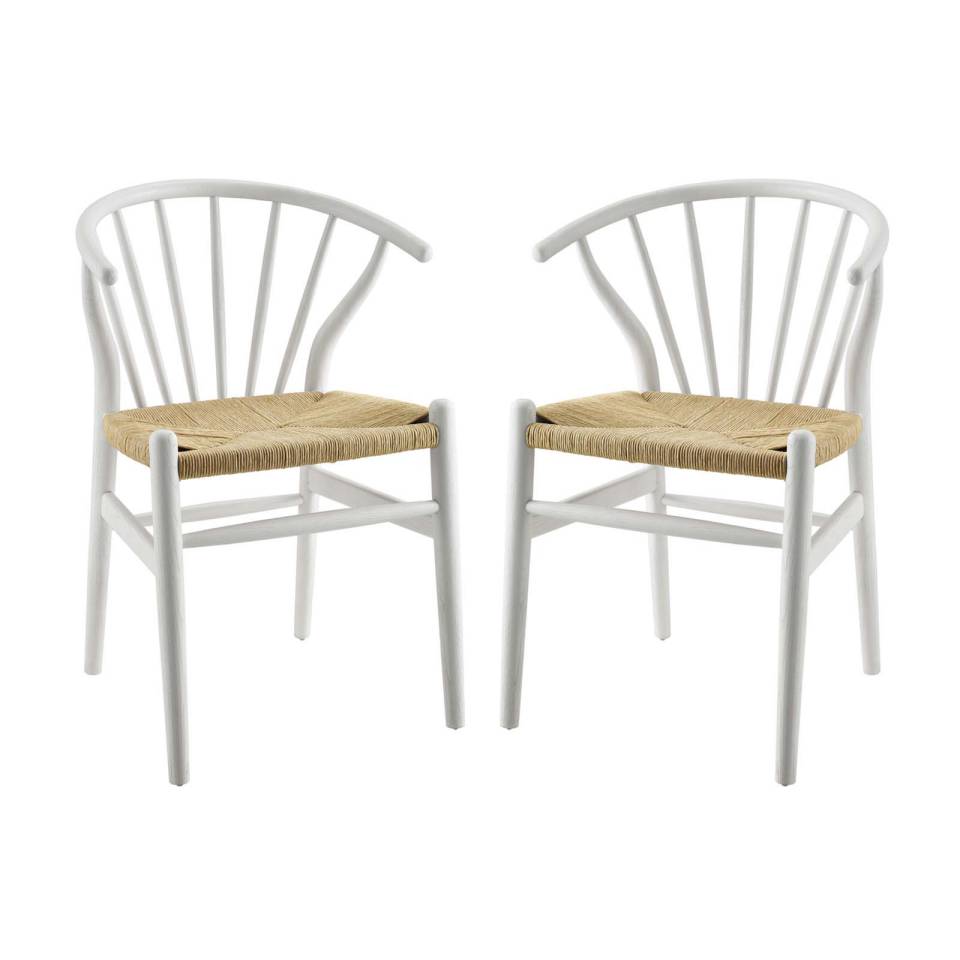 Modway Flourish Spindle Wood Dining Side Chair Set of 2 | Side Chairs | Modishstore-6