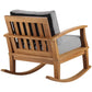 Modway Marina Outdoor Patio Teak Rocking Chair | Outdoor Chairs | Modishstore-4