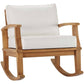 Modway Marina Outdoor Patio Teak Rocking Chair | Outdoor Chairs | Modishstore-10