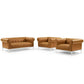 Modway Idyll Tufted Upholstered Leather 3 Piece Set | Loveseats | Modishstore-7