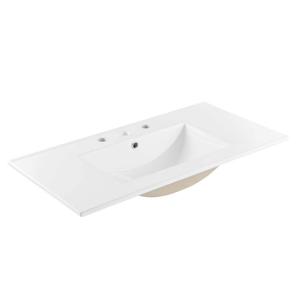 Modway Cayman 36" Bathroom Sink - EEI-4203 - only sink | Bathroom Accessories | Modishstore - 2