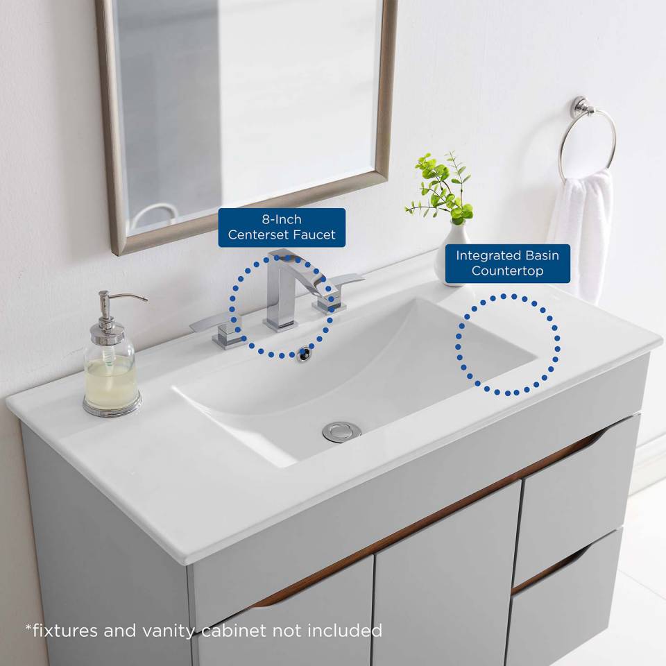 Modway Cayman 36" Bathroom Sink - EEI-4203 - only sink | Bathroom Accessories | Modishstore - 3