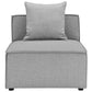 Modway Saybrook Outdoor Patio Upholstered Sectional Sofa Armless Chair | Outdoor Sofas, Loveseats & Sectionals | Modishstore-2