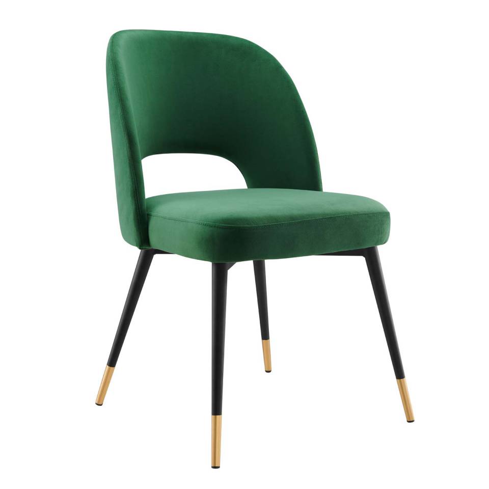 Modway Rouse Performance Velvet Dining Side Chair - EEI-4212 | Side Chairs | Modishstore - 9