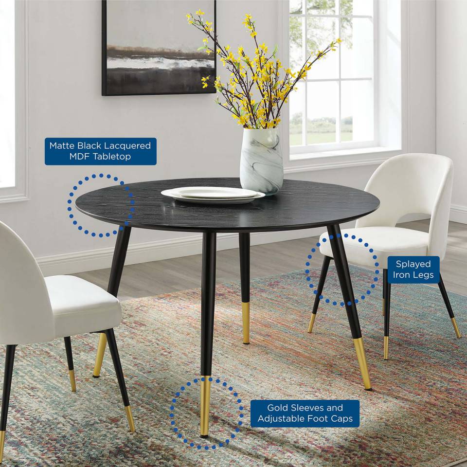 Modway Vigor Round Dining Table - EEI-4217 | Dining Tables | Modishstore - 7