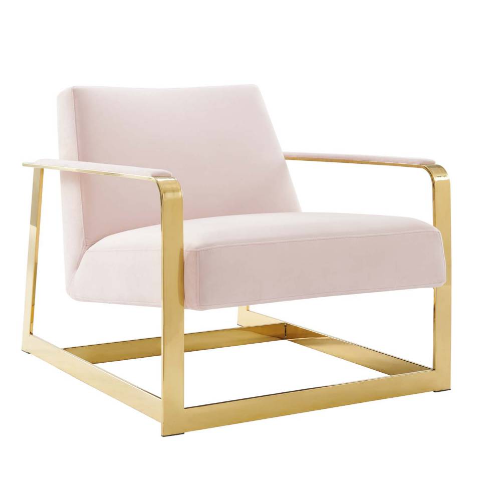 Modway Seg Performance Velvet Accent Chair - EEI-4219 | Accent Chairs | Modishstore - 3