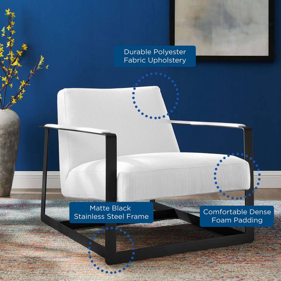 Modway Seg Upholstered Accent Chair - EEI-4220 | Accent Chairs | Modishstore - 8