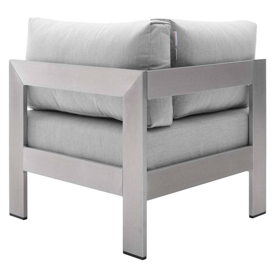 Modway Shore Sunbrella® Fabric Aluminum Outdoor Patio Corner Sofa - EEI-4224 | Outdoor Sofas, Loveseats & Sectionals | Modishstore - 5